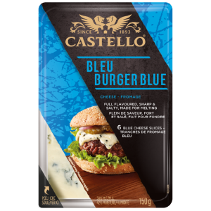 Queso danish blue slices 150gr. Castello