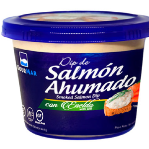 Dip de salmón ahumado con eneldo 260gr. Gourmar