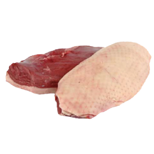 Pechuga de pato fresca sin hueso canadiense