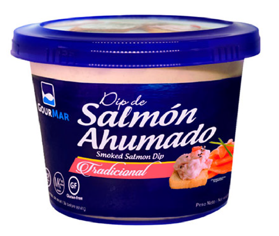Dip de salmón ahumado tradicional 260gr. Gourmar