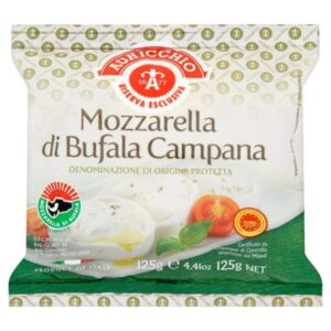 Queso mozzarella di bufala 125gr. Auricchio