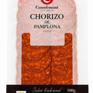 Chorizo de Pamplona español 100gr. Casademont