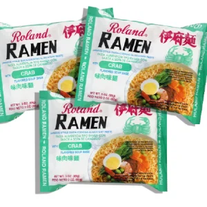 Ramen de camarón pack de 3 unid. Singapur 85gr. Roland