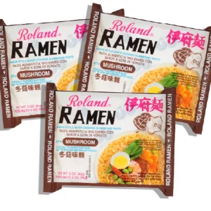 Ramen de champiñon pack de 3 unid. Singapur 85gr. Roland