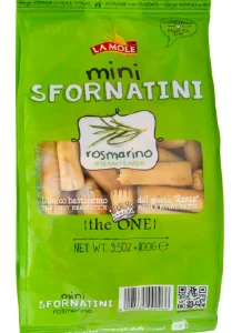Mini pan Sfornatini italiano rosmarino 100gr. La Mole