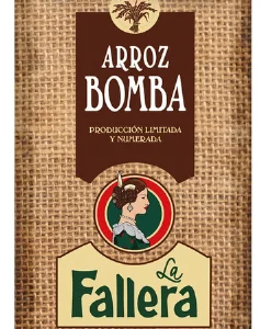 Arroz bomba español 1kg. La Fallera