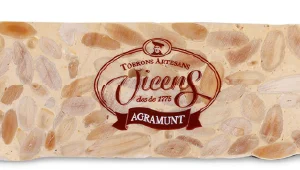 Turrón español duro de almendra 80gr. Vicens