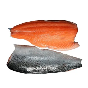 Salmón filete c/piel chileno 1kg. Datu Deli